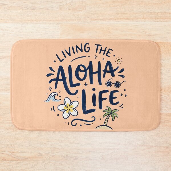 Item preview, Living the Aloha Life – Hawaiian Vibes Design designed and sold by Sea Gem.