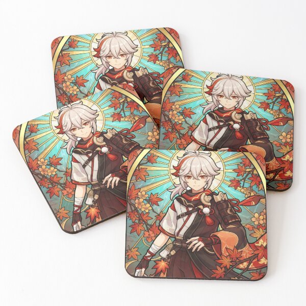 Item preview, Stained Glass Kaedehara Kazuha designed and sold by Thunderbelts.