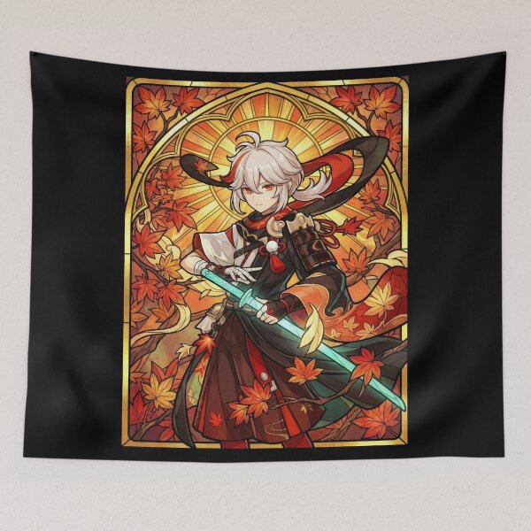 Item preview, Stained Glass Kaedehara Kazuha designed and sold by Thunderbelts.