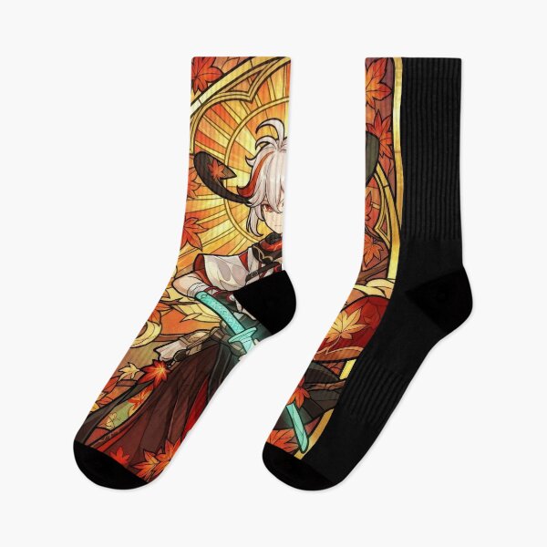 Aperçu de l'œuvre Vitrail Kaedehara Kazuha créée et vendue par Thunderbelts.