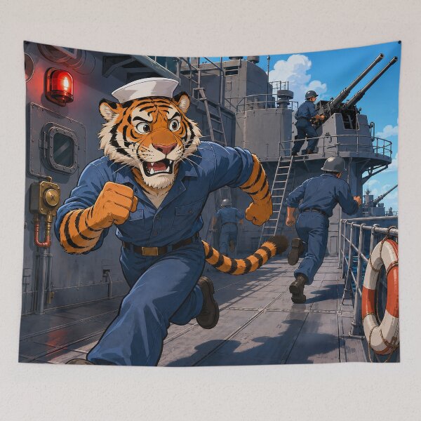 Item preview, To Battle Stations! designed and sold by nikkolaus.
