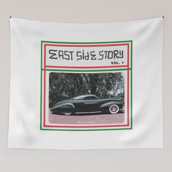 Item preview, East Side Story with a 1940 Mercury Coupe - Lowrider, Kustom, Hot Rod, Muscle Car designed and sold by Elegant Customs.