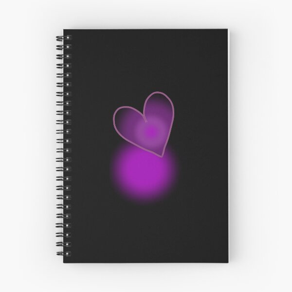 Item preview, Purple spotlight heart designed and sold by ScarletPanda.
