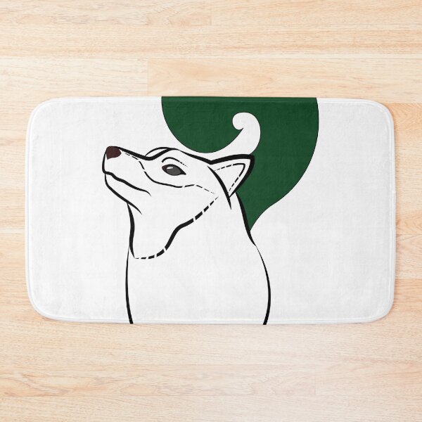 Item preview, Shiba Inu Sumi-e (Japanese ink painting) "SHINRYOKU" designed and sold by ShibaCruise-On.
