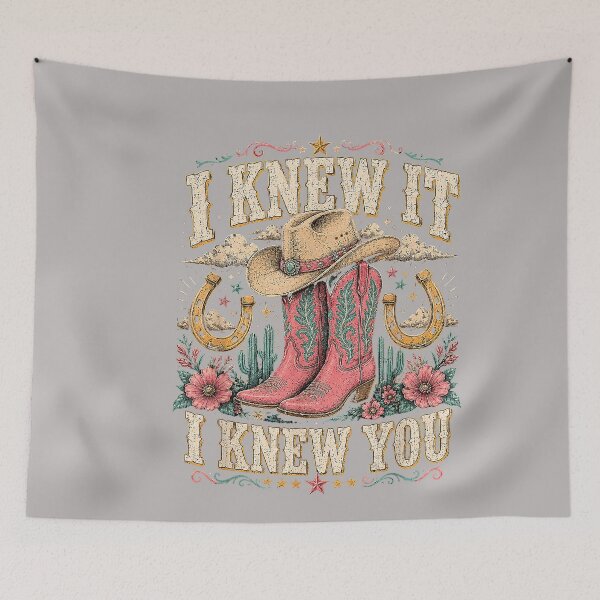 Item preview, I Knew It I Knew You Western Cowgirl Boots Women Kids Girl_5 designed and sold by GreggRoss.