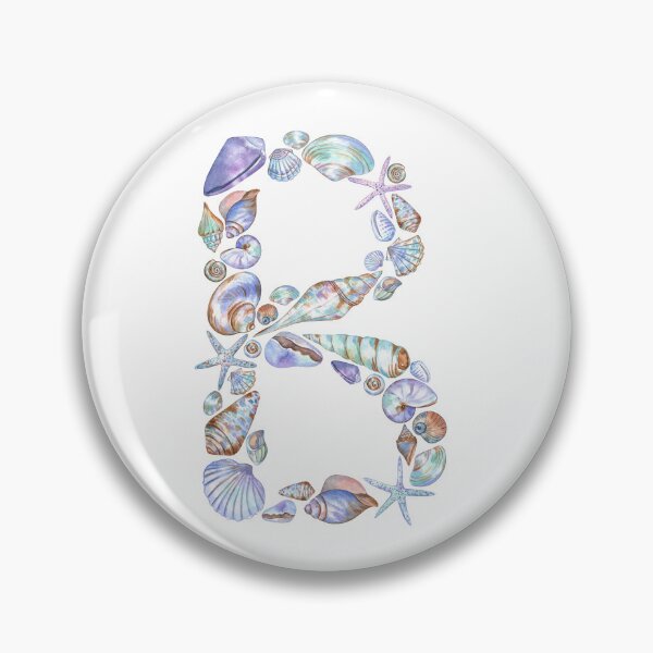 Item preview, Letter B made of Seashells designed and sold by Flowersforbear.
