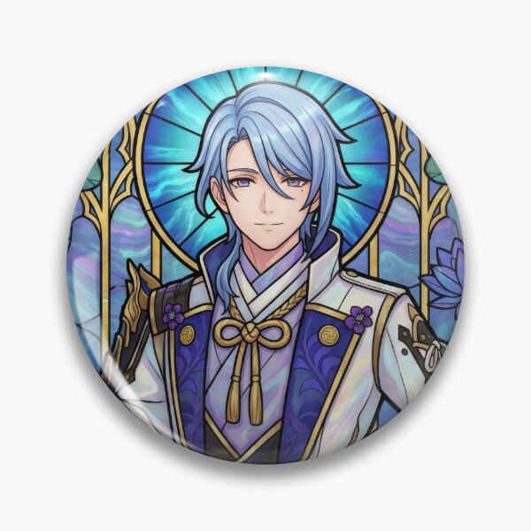 Item preview, Stained Glass Kamisato Ayato  designed and sold by Thunderbelts.