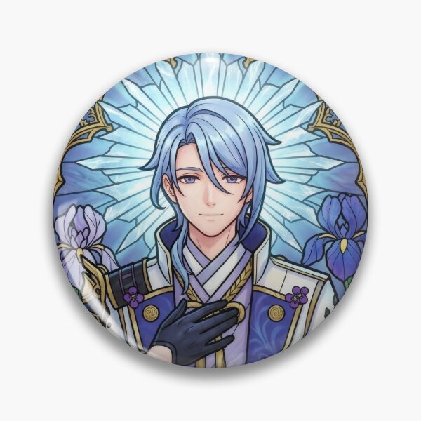 Item preview, Stained Glass Kamisato Ayato  designed and sold by Thunderbelts.