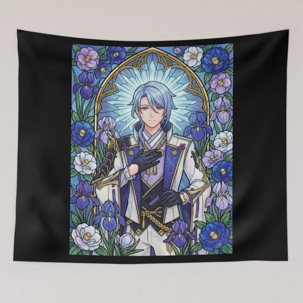 Item preview, Stained Glass Kamisato Ayato  designed and sold by Thunderbelts.