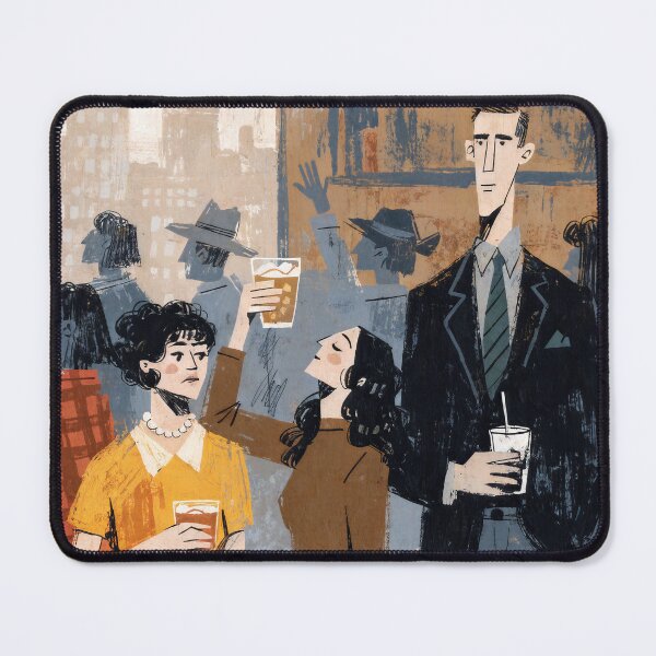 Item preview, Retro Poster #1 - Party games designed and sold by DroneWorks Creative.