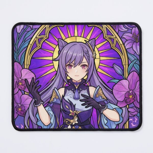 Item preview, Stained Glass Keqing designed and sold by Thunderbelts.