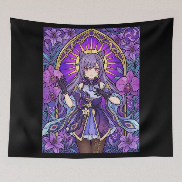Item preview, Stained Glass Keqing designed and sold by Thunderbelts.