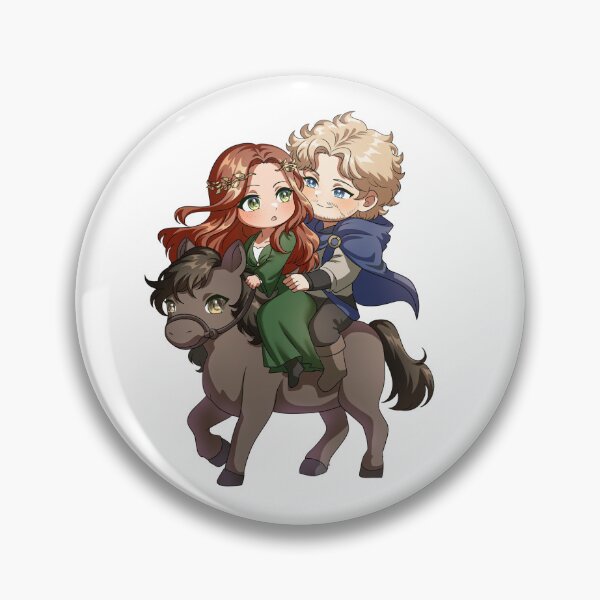 Item preview, The Huntress by Carrie Cotten Duncan and Cyrene Chibi sticker designed and sold by Author Carrie Cotten.