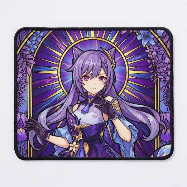 Item preview, Stained Glass Keqing designed and sold by Thunderbelts.