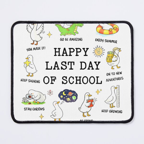 Item preview, Happy Last Day of School, End of School Year,Goose Teacher T-Shirt designed and sold by ‘Nothing Scares Me’ Store.