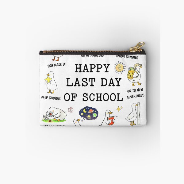 Item preview, Happy Last Day of School, End of School Year,Goose Teacher T-Shirt designed and sold by ‘Nothing Scares Me’ Store.