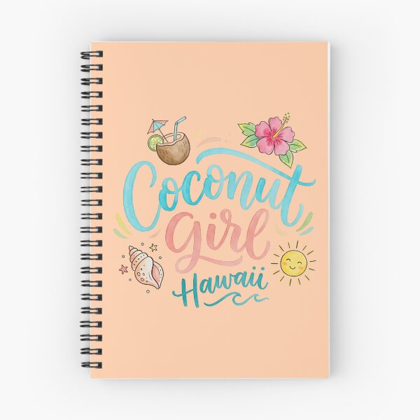 Item preview, Coconut Girl Hawaii – Hawaiian Vibes Design designed and sold by Sea Gem.
