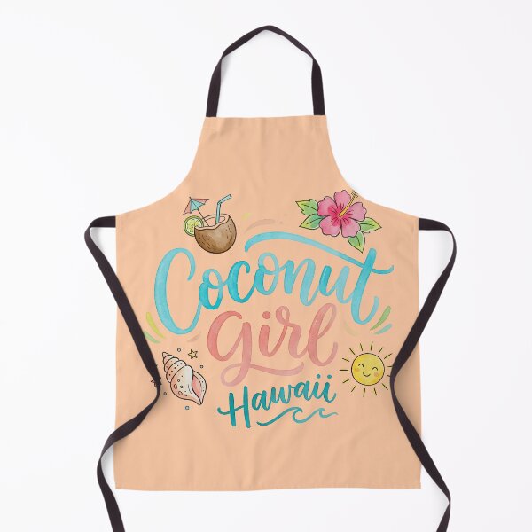 Item preview, Coconut Girl Hawaii – Hawaiian Vibes Design designed and sold by Sea Gem.
