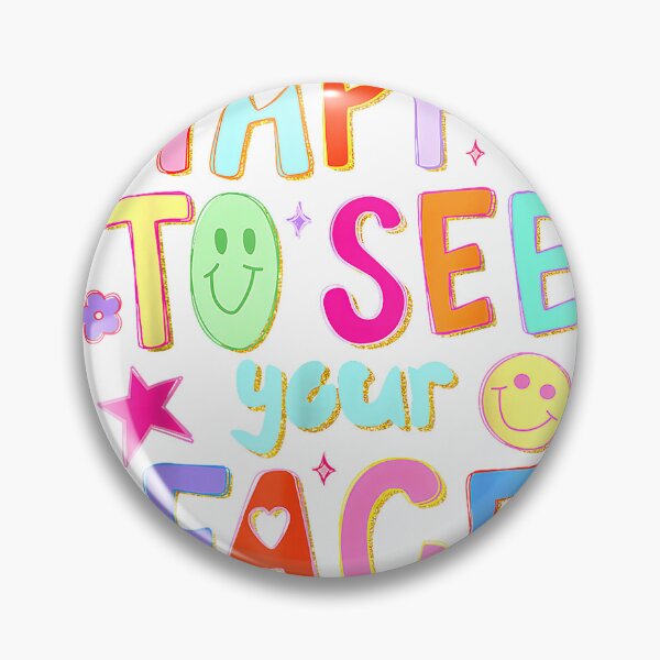Item preview, Happy to See Your Face Teacher Back to School Teachers Kids T-Shirt designed and sold by DArtfulStudio.