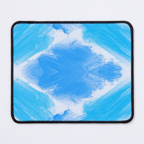 Item preview, Abstract Blue Watercolor Brush Stroke Pattern designed and sold by ​Jyoti Digital Artist.