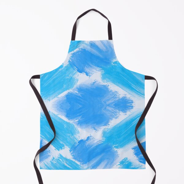 Item preview, Abstract Blue Watercolor Brush Stroke Pattern designed and sold by ​Jyoti Digital Artist.