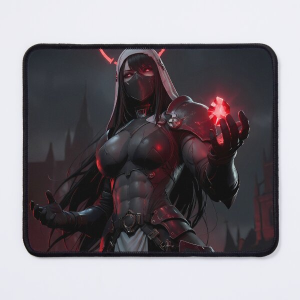 Item preview, Magical Nun Fantasy Sorceress Art designed and sold by GalleryBrisArt.