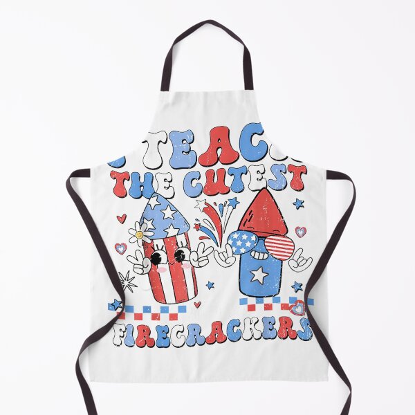 Item preview, I Teach the Cutest Little Firecrackers 4th of July Teachers T-Shirt designed and sold by ‘Nothing Scares Me’ Store.