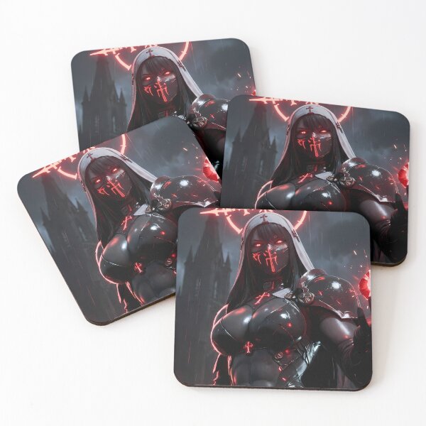 Item preview, Magical Nun Fantasy Sorceress Art designed and sold by GalleryBrisArt.