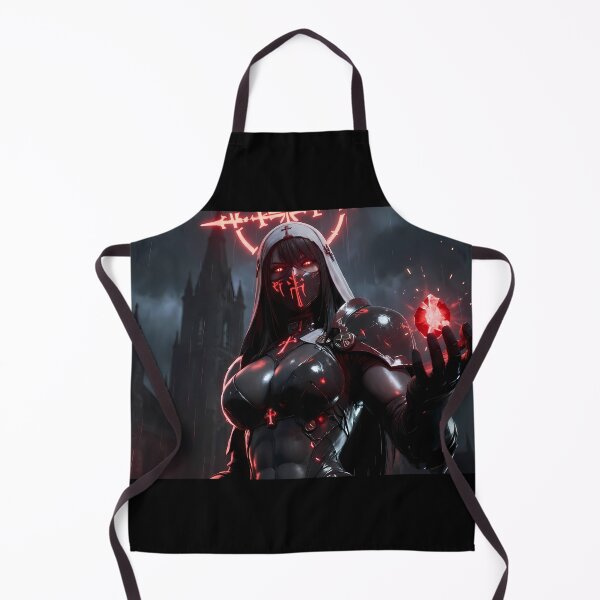 Item preview, Magical Nun Fantasy Sorceress Art designed and sold by GalleryBrisArt.