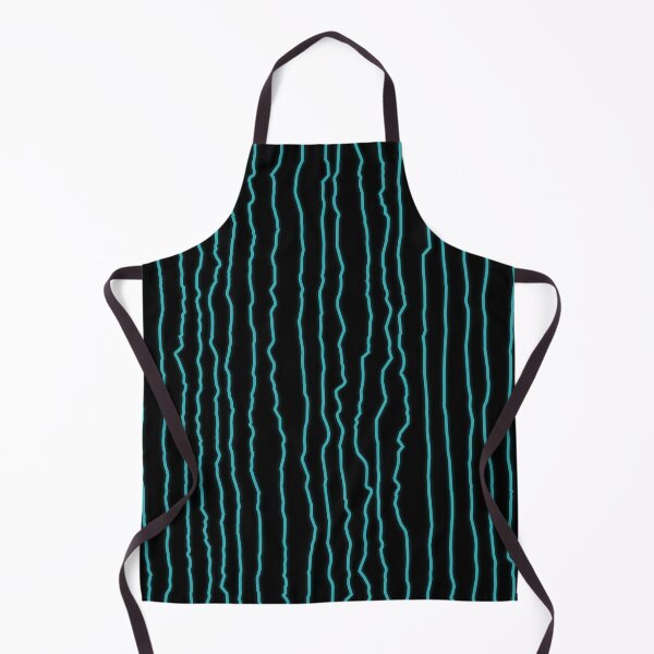 Item preview, vertical organic stripes pattern | blue stripe pattern designed and sold by dfly-creations.
