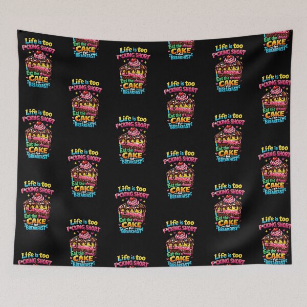 Item preview, Eat Cake For Breakfast  designed and sold by DDLeach.