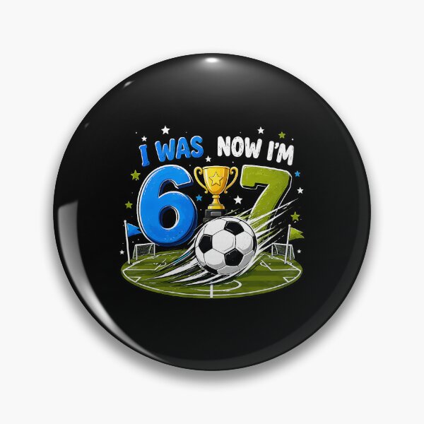 Item preview, I was 6 Now I'm 7 Soccer Birthday 7 Year Old Boy Girl designed and sold by Littermin.