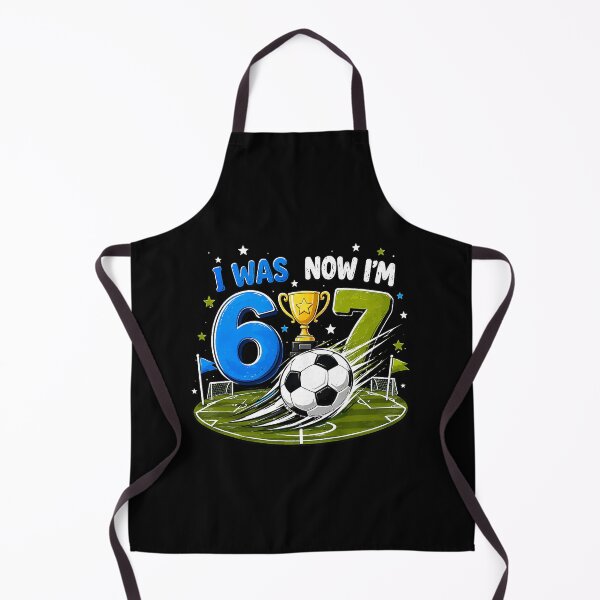 Item preview, I was 6 Now I'm 7 Soccer Birthday 7 Year Old Boy Girl designed and sold by Littermin.
