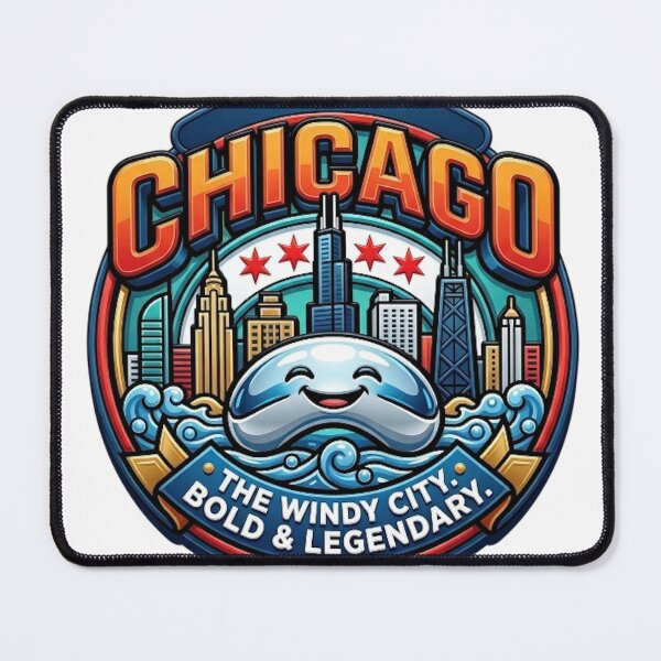 Item preview, THE WINDY CITY CHICAGO designed and sold by likbatonboot.