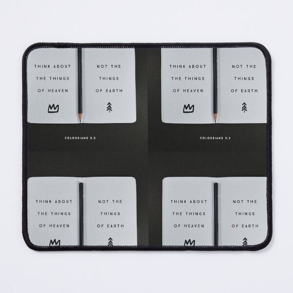 Item preview, Think About the Things of Heaven | Colossians 3:2 Christian Minimalist Poster designed and sold by Samydex.