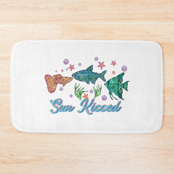 Item preview, Sun-Kissed" Tropical Fish T-Shirt Design designed and sold by NinaCreator.