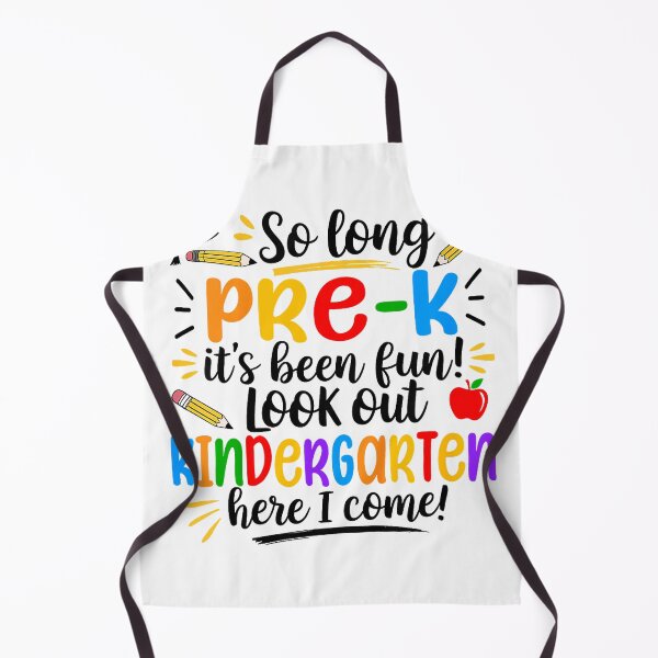 Item preview, Kids So Long Pre-K It's Been Fun Kindergarten Squad Girls Boys T-Shirt designed and sold by JJLetterDesigns.