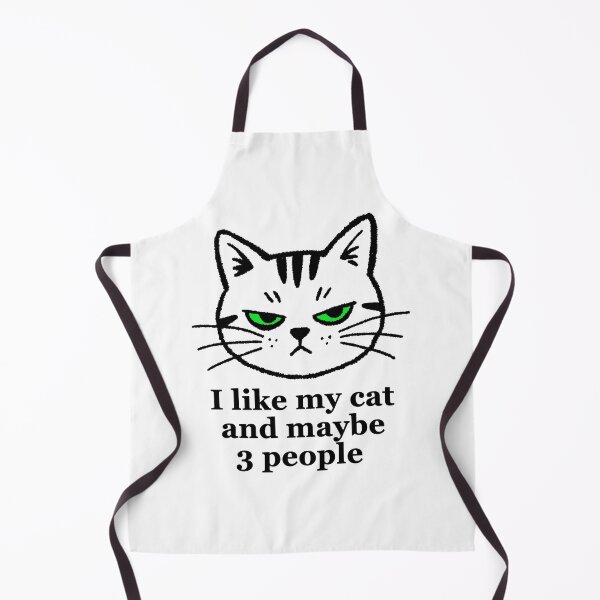 Item preview, I Like My Cat and Maybe 3 People  designed and sold by SugarCore.
