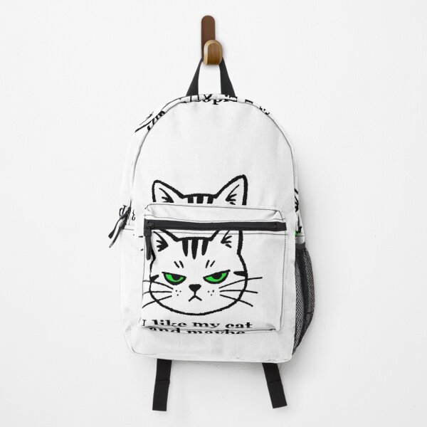 Item preview, I Like My Cat and Maybe 3 People  designed and sold by SugarCore.