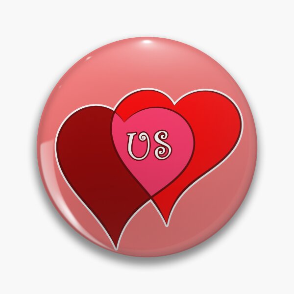 Item preview, Us Red Hearts designed and sold by Normbot2000.