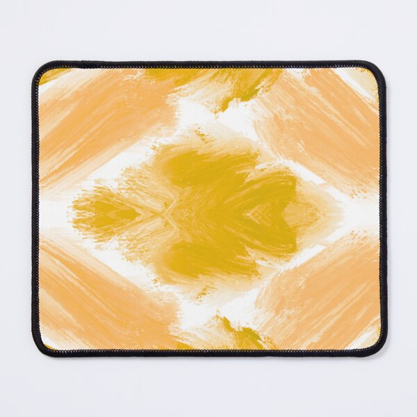 Item preview, Abstract Mustard Yellow Watercolor Brush Stroke Pattern designed and sold by Jyoti-Quotes.