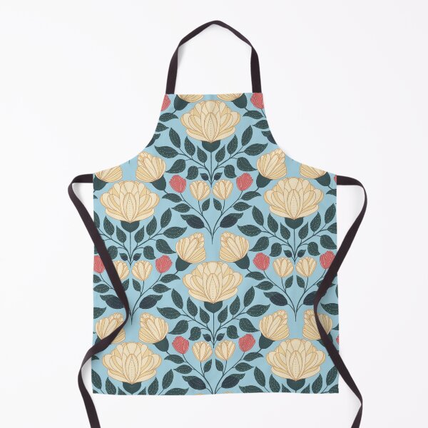 Item preview, Ivory and Pink Flowers Trellis Pattern designed and sold by Pinecone Place.