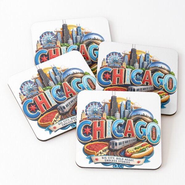 Item preview, THE WINDY CITY CHICAGO designed and sold by likbatonboot.