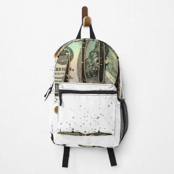 Item preview, Luxury US Dollar Bill "MONEY" Typography Graphic with Gold Glitter designed and sold by The 199X KA Studio.