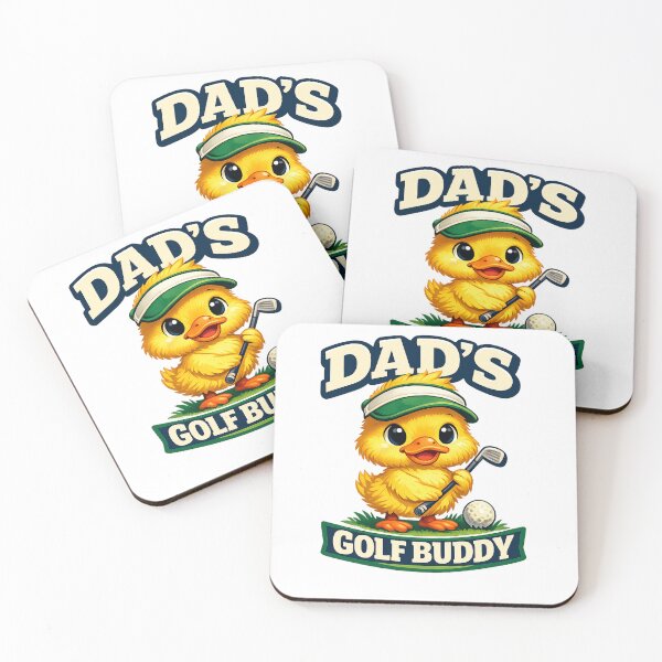 Item preview, Dad's Golf Buddy Cute Baby Duckling designed and sold by EastEndTownie.