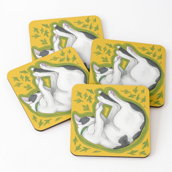Item preview, A spot cat sleeping and dreaming designed and sold by Konopikyu.