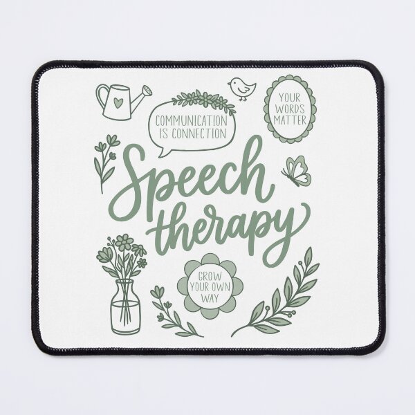 Item preview, Speech Therapy Spring Floral Words Matter Pathologist Graduation designed and sold by FreshVibe Prints.