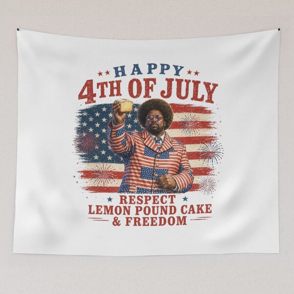 Item preview, Happy 4th of July Respect Lemon Pound Cake and Freedom designed and sold by Regainbara.
