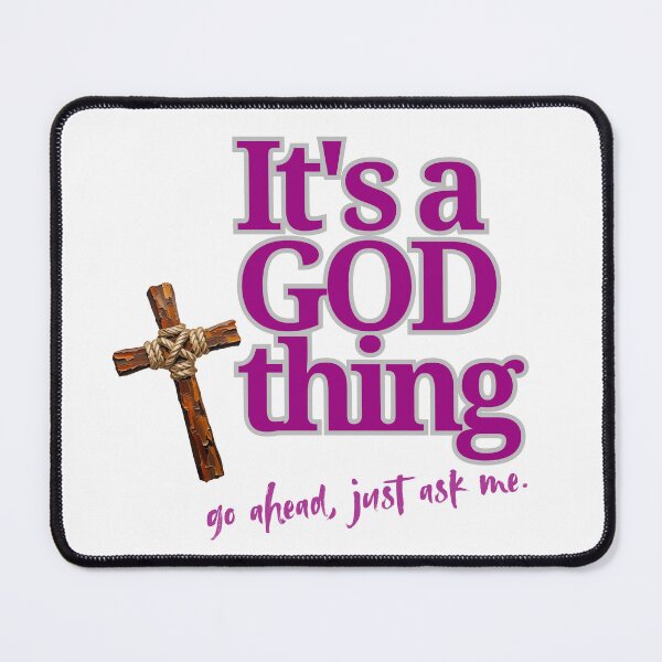 Item preview, It's a GOD thing - blueberry designed and sold by Cane & Abel Creations ..