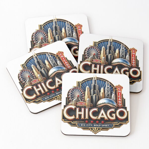 Item preview, THE WINDY CITY CHICAGO designed and sold by likbatonboot.